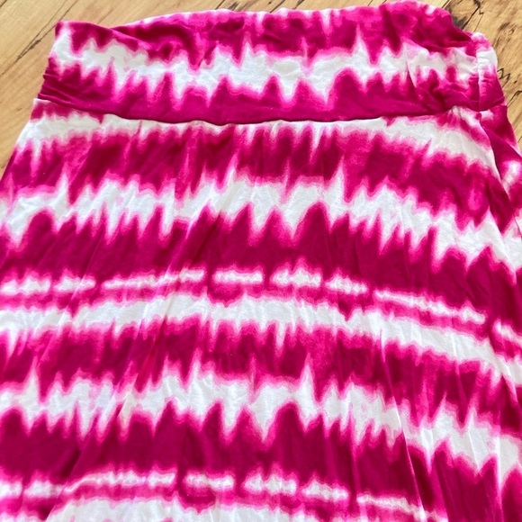 Tie dye skirt pink and white size S women’s - Picture 4 of 7